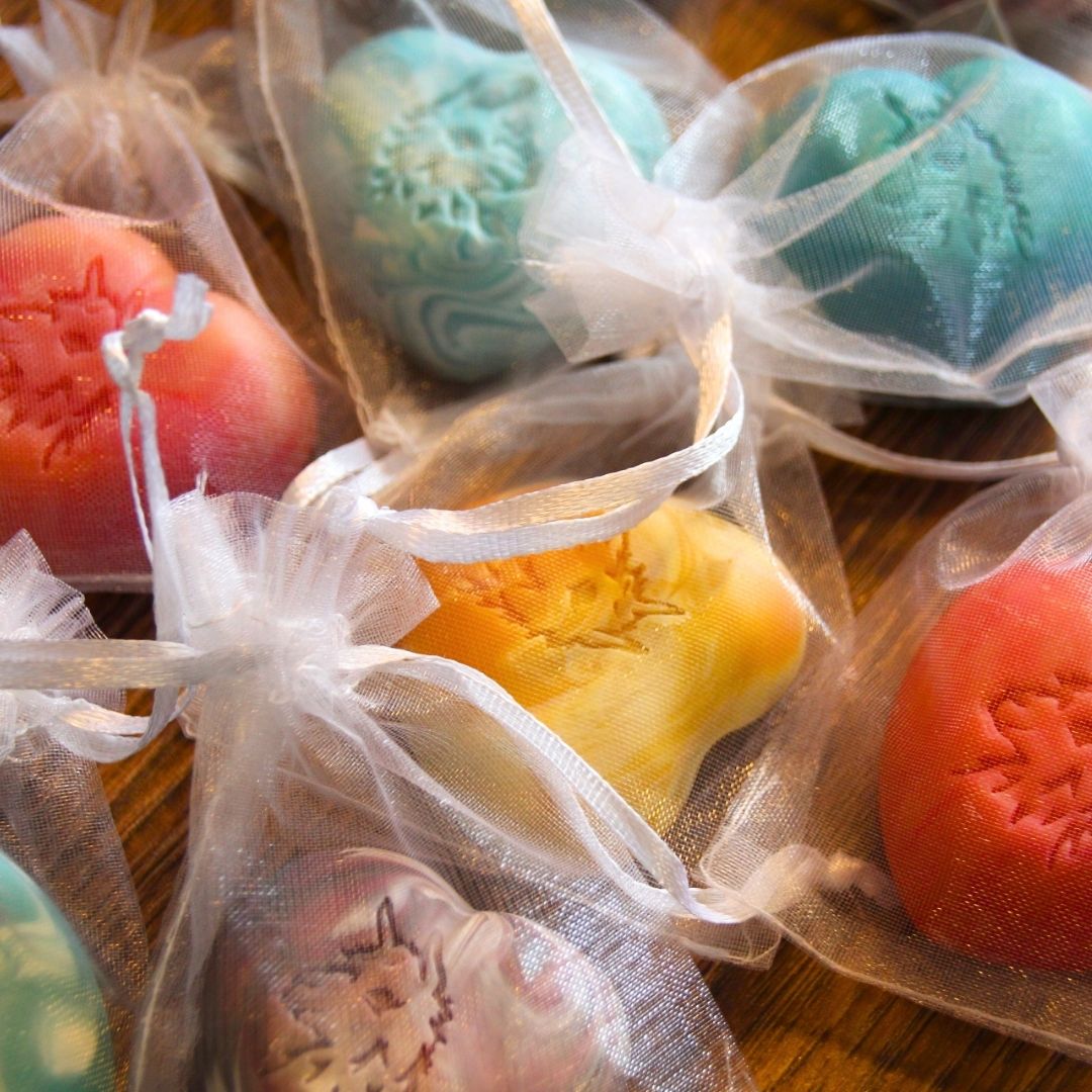 Give Away im Organzasack