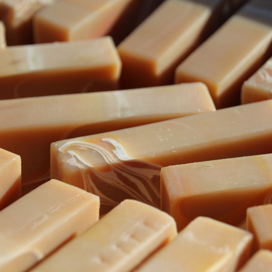 Seife Mango-Vanille – Bild 3