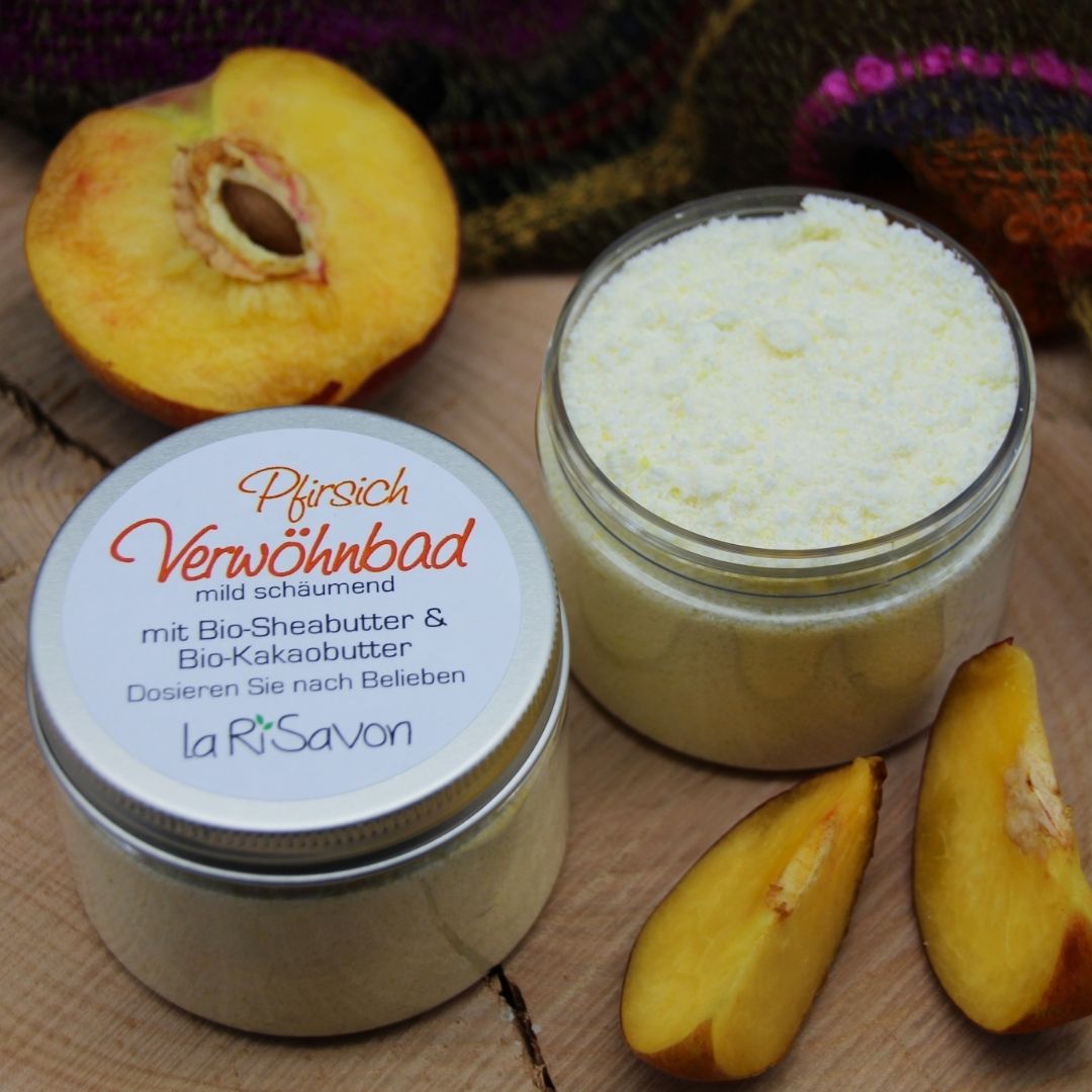 Verwöhnbad Pfirsich – Bild 2