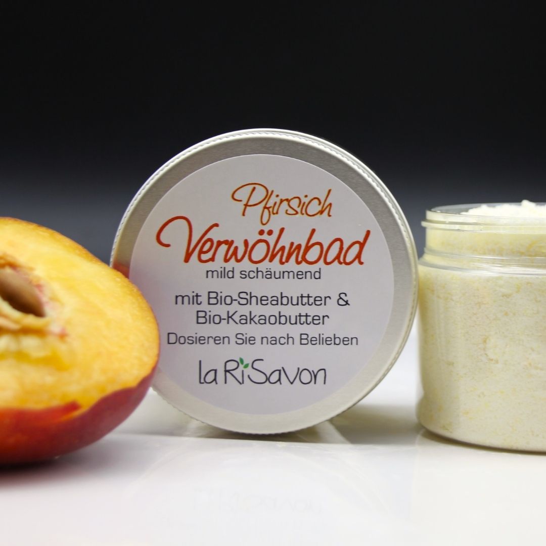 Verwöhnbad Pfirsich